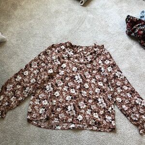 Hayden girls floral top